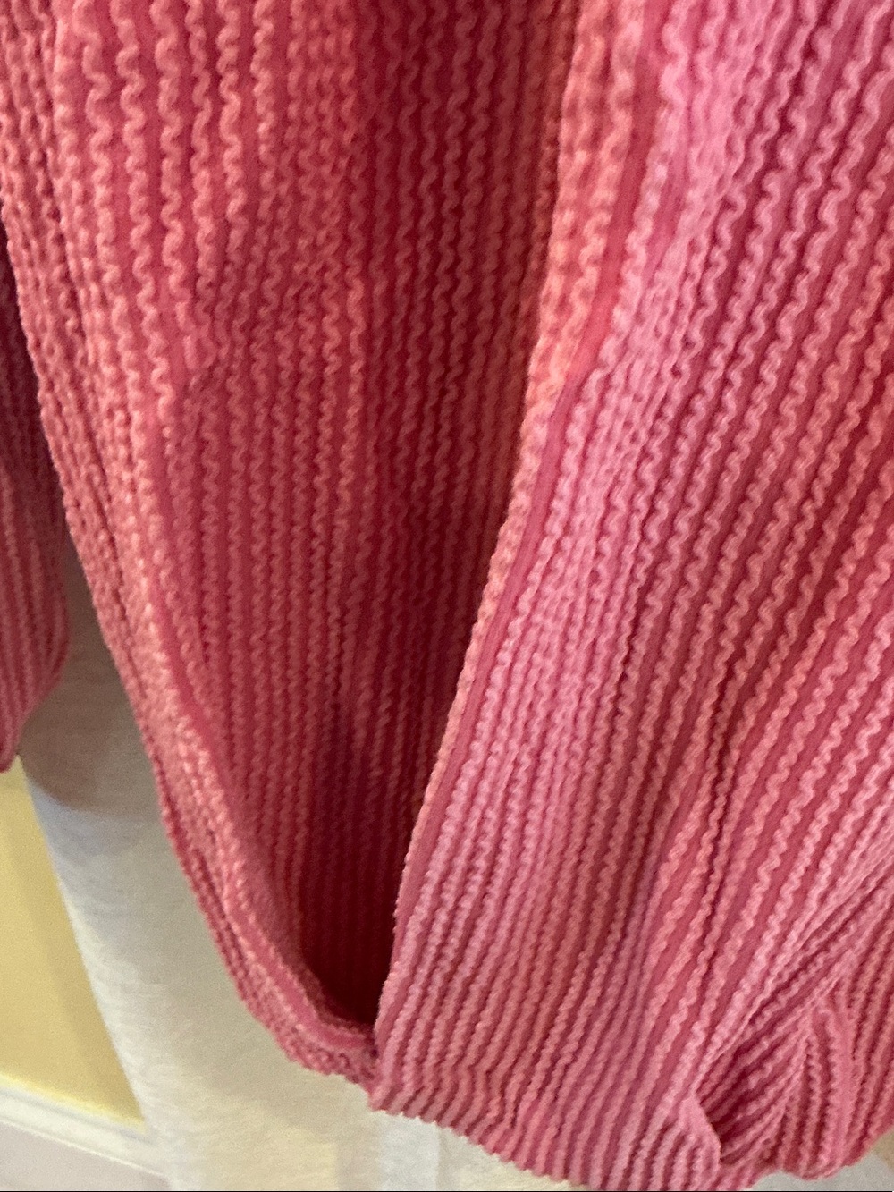 entro Ribbed Drawstring Joggers - Bright Pink - Picture 4 of 5